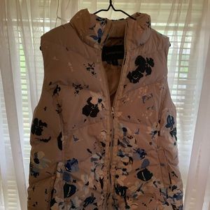Lands’end floral vest